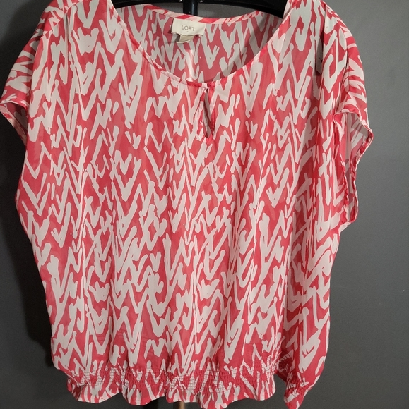 LOFT Tops - Ann taylor loft blouse size XL